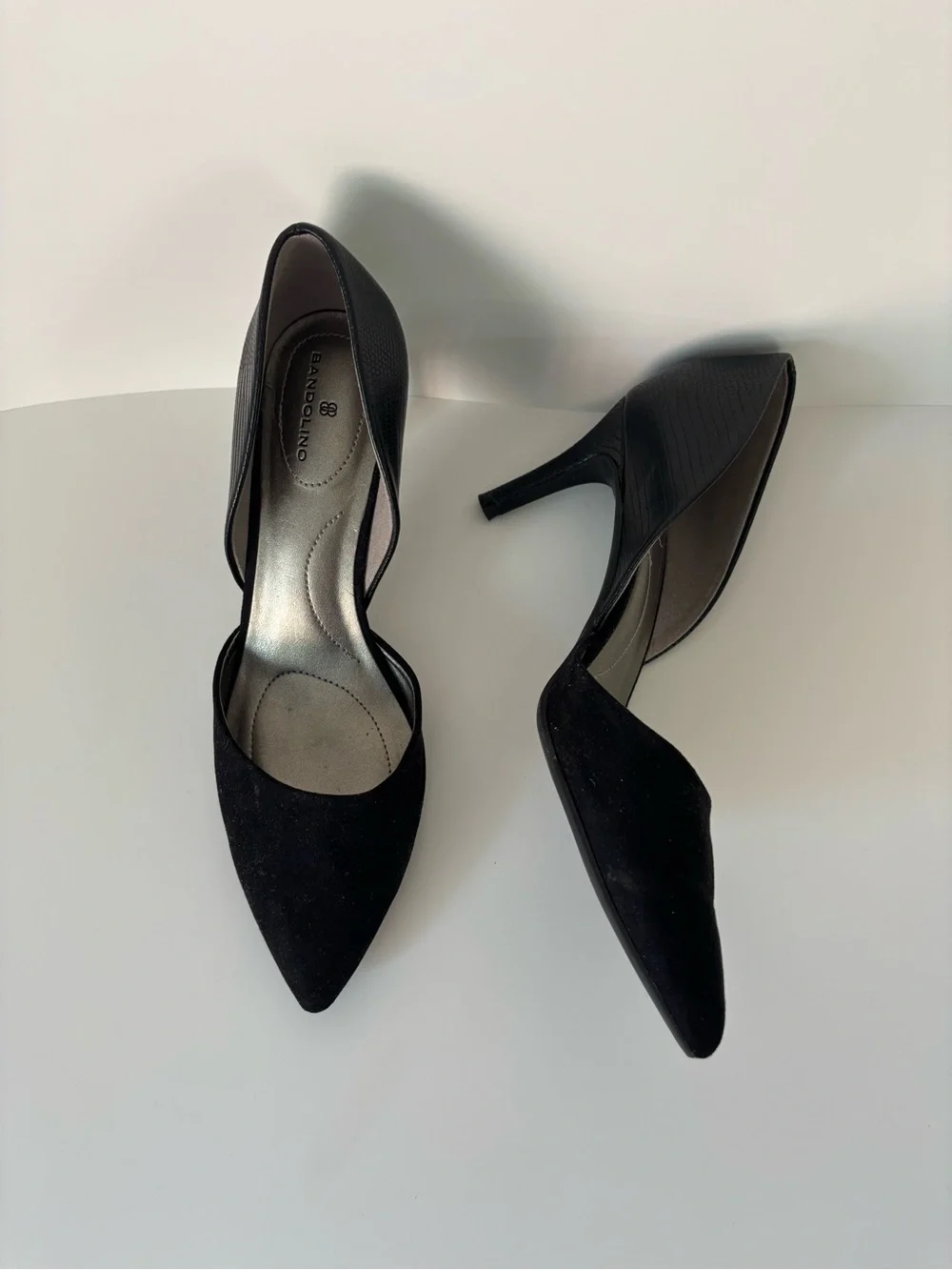 Women's Bandolino Pointed D'Orsay Heels in Black